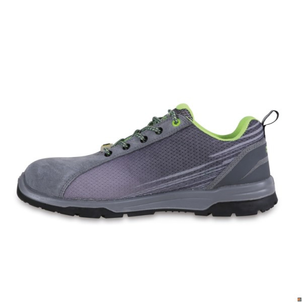 7316NG - ​​Scarpe in mesh ad alta traspirazione e pelle scamosciata con supporto di stabilità al tallone BETA UTENSILI
