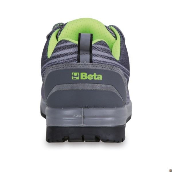 7316NG - ​​Scarpe in mesh ad alta traspirazione e pelle scamosciata con supporto di stabilità al tallone BETA UTENSILI