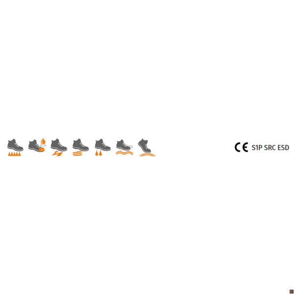 7316NG - ​​Scarpe in mesh ad alta traspirazione e pelle scamosciata con supporto di stabilità al tallone BETA UTENSILI