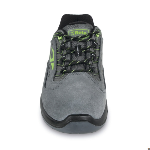 7317NA Scarpe in pelle scamosciata traforata con supporto di stabilità al tallone