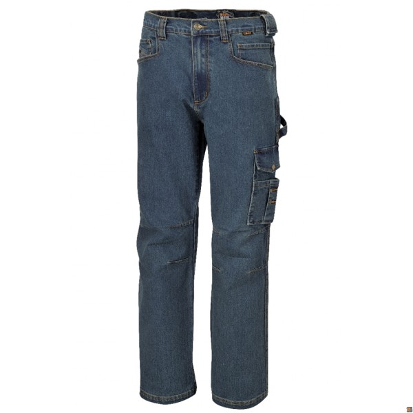 7525 - JEANS DA LAVORO ELASTICIZZATI