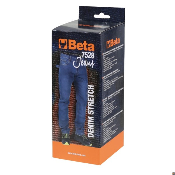 7528 - Jeans da lavoro elasticizzati BETA UTENSILI
