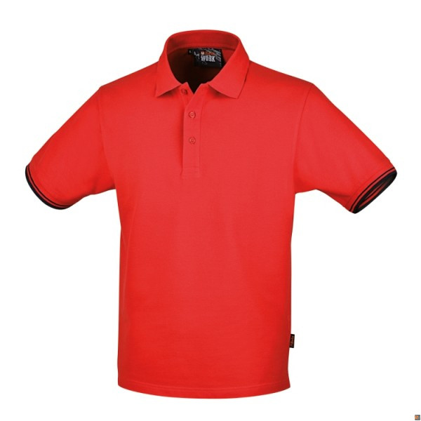 7547R Polo 3 bottoni in 100 cotone 200 g rosso BETA UTENSILI