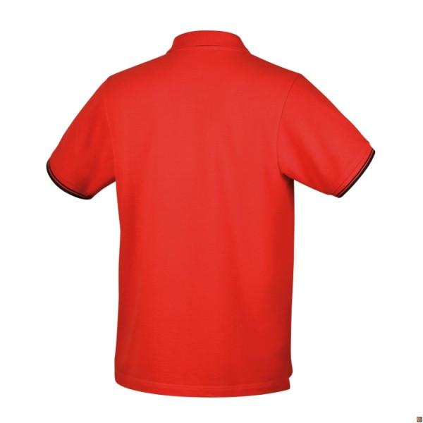 7547R - Polo 3 bottoni in 100% cotone 200 g, rosso BETA UTENSILI