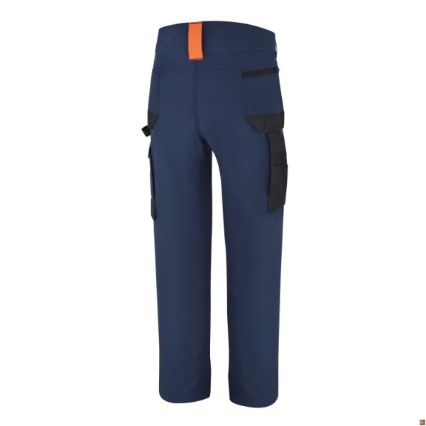 7660B - Pantaloni da lavoro leggeri, multitasche elasticizzati Slim fit BETA UTENSILI