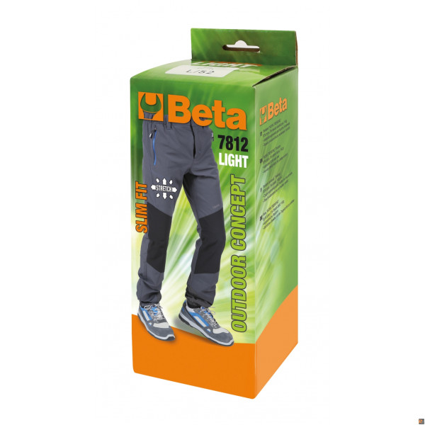 7812 PANTALONI TREK 140 G.STRETCH GREY