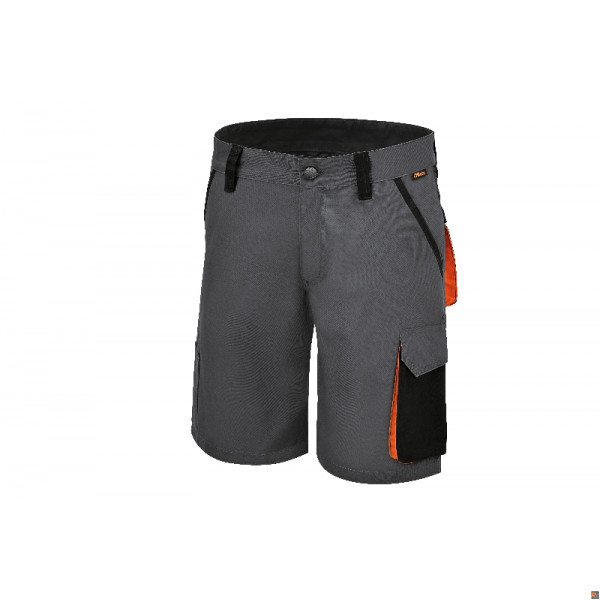 7931G BERMUDA WORK COTTON NEW FIT GREY