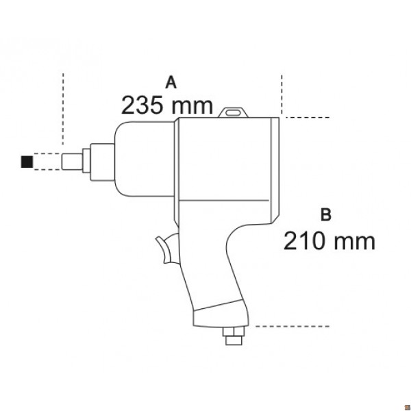 AVVITATORE REVERSIBILE IN MATERIALE COMPOSITO