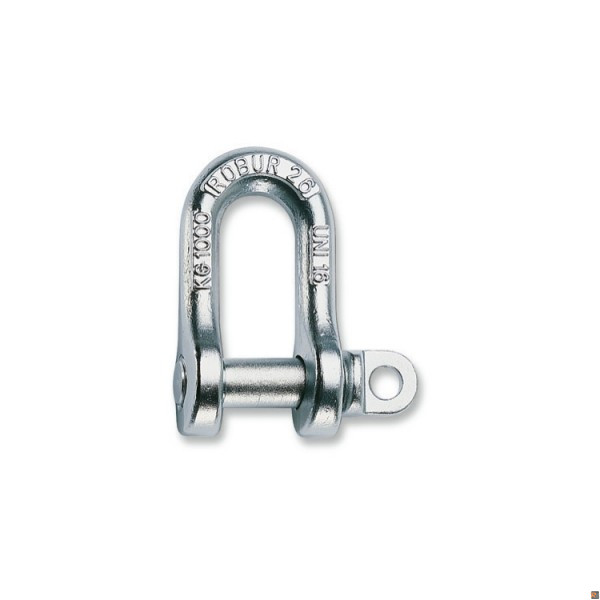 8026A - Grillo diritto zincato tipo UNI