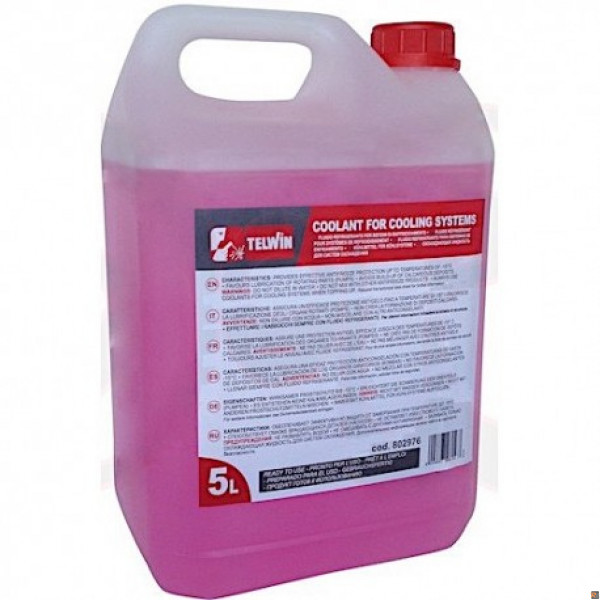TANICA 5LT LIQUIDO RAFFREDDAMENTO TELWIN 802976