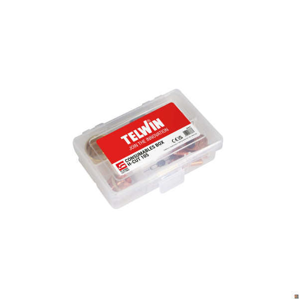BOX CONSUMABILI TAGLIO ORIZZONTALE TORCE PLASMA PV 105 TELWIN 804377