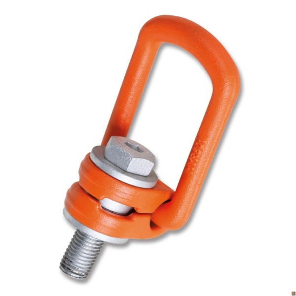 8049V - Golfare maschio girevole con staffa disassata