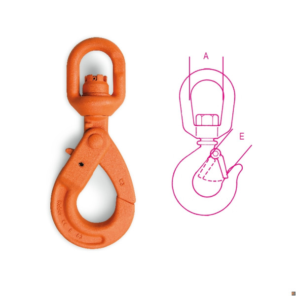 GANCI GIREV.SELFLOCK 6 EN1677-1 T. 1,12 8063SL ROBUR 080630311