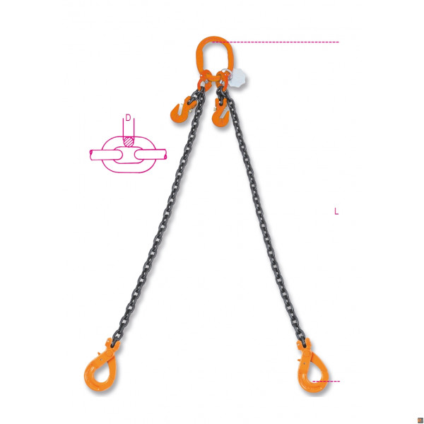 8097SL D8-1 PENDENTI 8MM 2 BRACCI EN818 MT1 C8SL