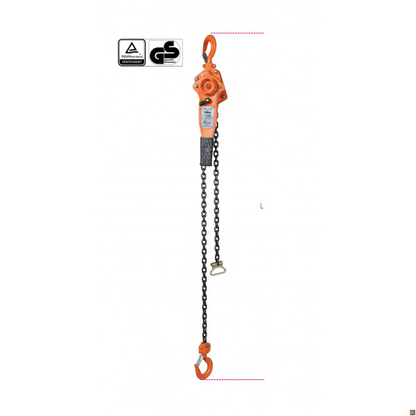 8146 6,0 PARANCHI A LEVA EN13157 6,00T X 1,5MT BETA UTENSILI 081460060