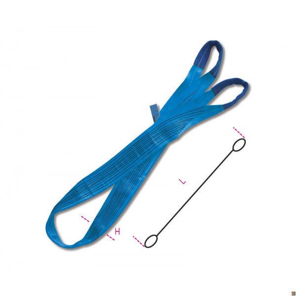 8160 4-T8 FASCE SOLLEV.EN1492-1 BLU 8 TON. - L4