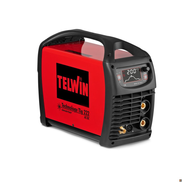 SALDATRICE TELWIN TECHNOLOGY TIG 222 AC/DC HF/LIFT VRD