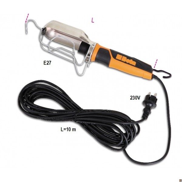 PORTALAMPADA PORTATILE PER LAMPADA CON ATTACCO E27