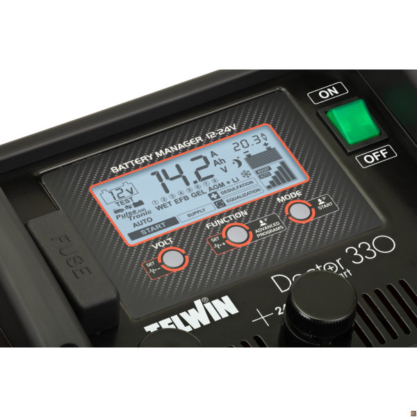 Caricabatterie Telwin DOCTOR START 330 230V 12-24V cod. 829344