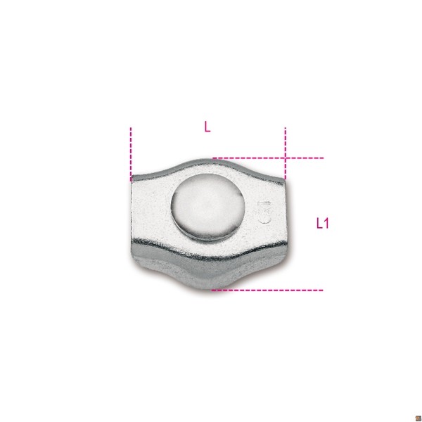 MORSETTI ZINCATI Misure - SZ10 BETA UTENSILI 083170110