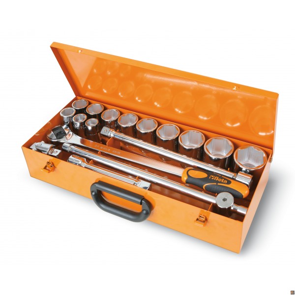 ASSORTIMENTO DI 12 CHIAVI A BUSSOLA ESAGONALI E 5 ACCESSORI