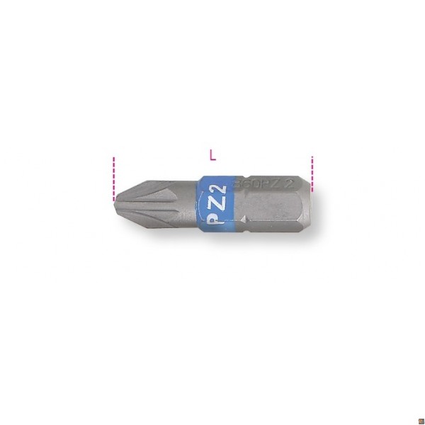 SERIE DI 25 INSERTI COLORATI CON RACCORDO E CRICCHETTO REVERSIBILE