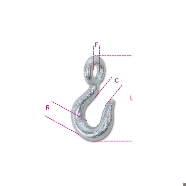 UNCINO SPECIALE TIPO PESCA MM 26 Misure - 26