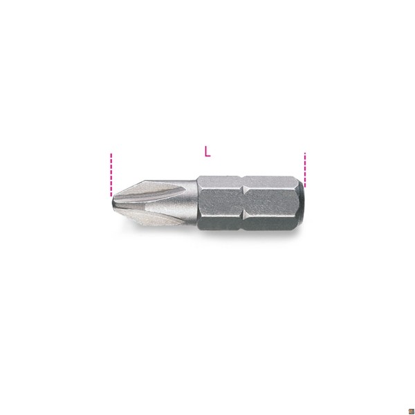 861PH - INSERTI PER AVVITATORI CON IMPRONTA A CROCE PHILIPS® - 3 BETA  UTENSILI 008610215