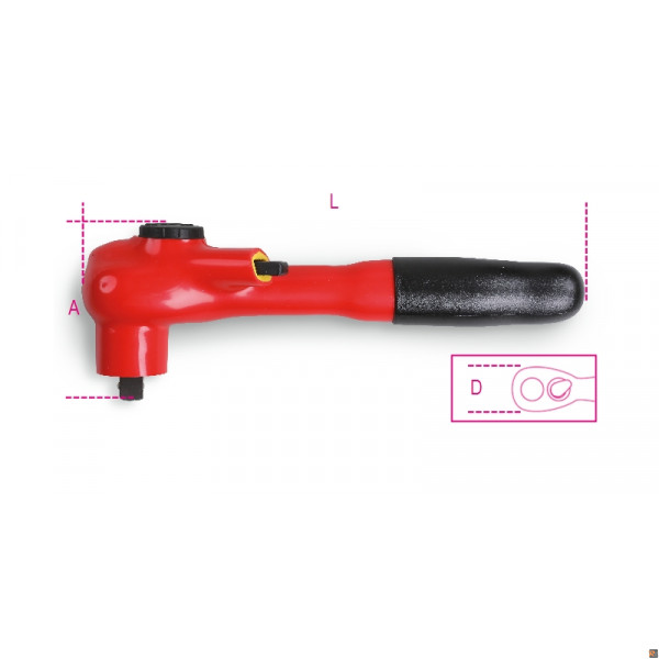 910MQ/55 CRICCHETTI REVERS 3/8 IS1000V MQ/55