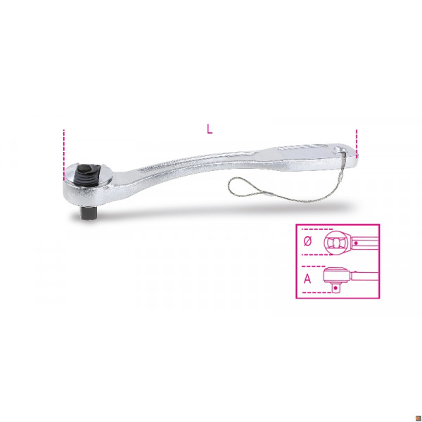 910E-HS/55 - CRICCHETTI REVERS. H-SAFE D72 3/8 E/55