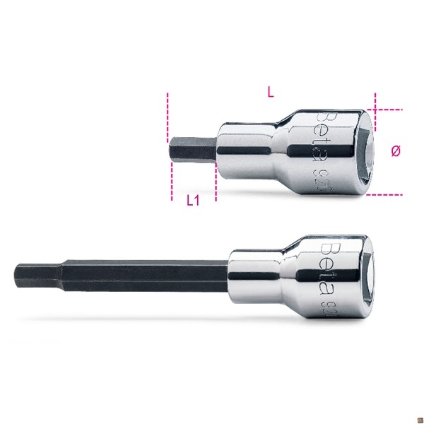 920PE - CHIAVI A BUSSOLA MASCHIO ESAGONALE 17mm