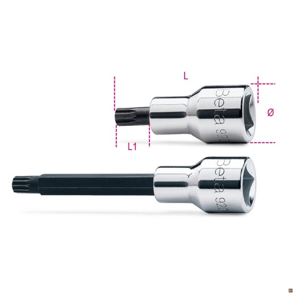 Set chiavi Torx Beta 97BTXL/SC8 Serie Lunga