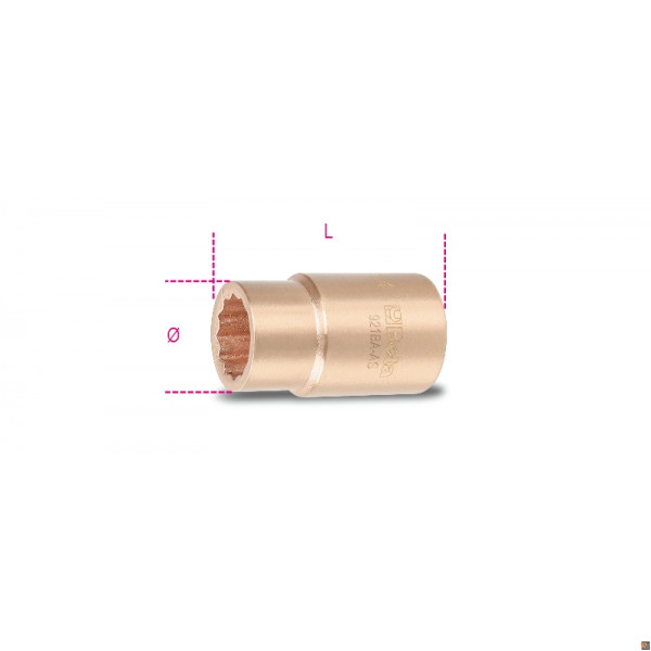 921BA-AS - BUSSOLE POLIG.ANTISCINT.1/2 BA/AS 7/8