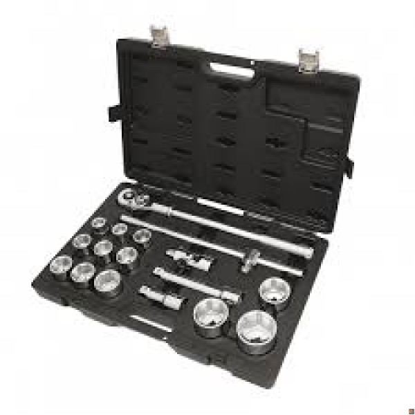 CASSETTA 17PZ BUSSOLE ESAGONALI + ACCESSORI EASY 3/4 - 928E/C17