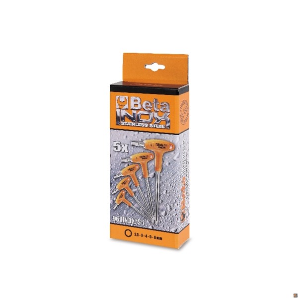 SERIE CHIAVI MASCHIO INOX ESAG C/IMP. 5PZ - 96T INOX/S5