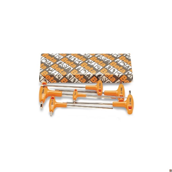 96T/S6 - SERIE 6 CHIAVI MASCHIO ESAG PIEGATE CON IMPUGNATURA