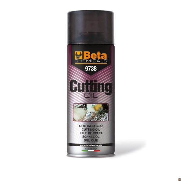 9738 (1) CONFEZIONE 12 PEZZI - OLIO DA TAGLIO LAVABILE SPRAY 400ML BETA UTENSILI 097380040