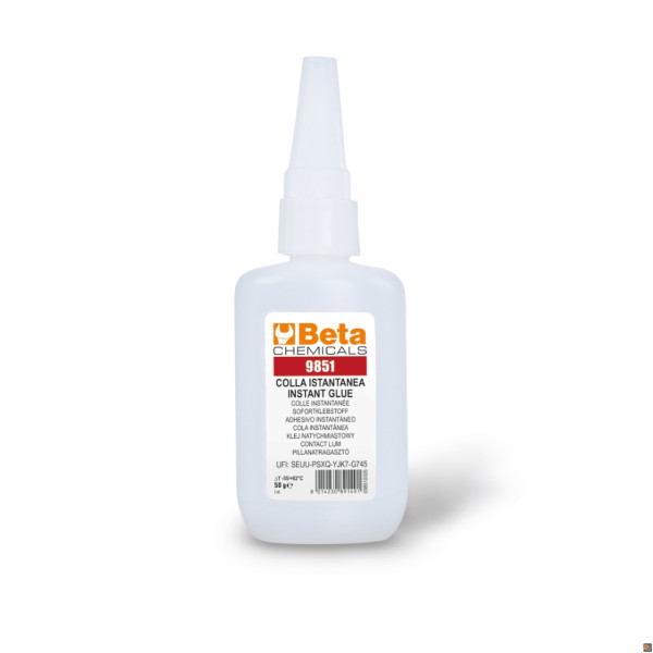 CONF. 24 TUBETTI COLLA ADESIVA ISTANTANEA 5GR 9851 T5 BETA 098510500