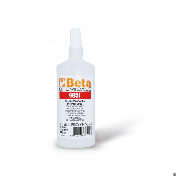 9851 20 FLACONI COLLA ADESIVA ISTANTANEA 20GR