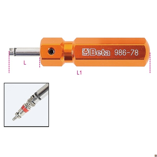 986 78 - GIRAVITE PER VALVOLE PNEUMATICI