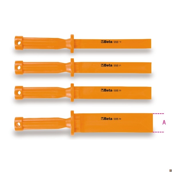 SERIE 4 SCALPELLI PLASTICA /K4 - 988 /K4