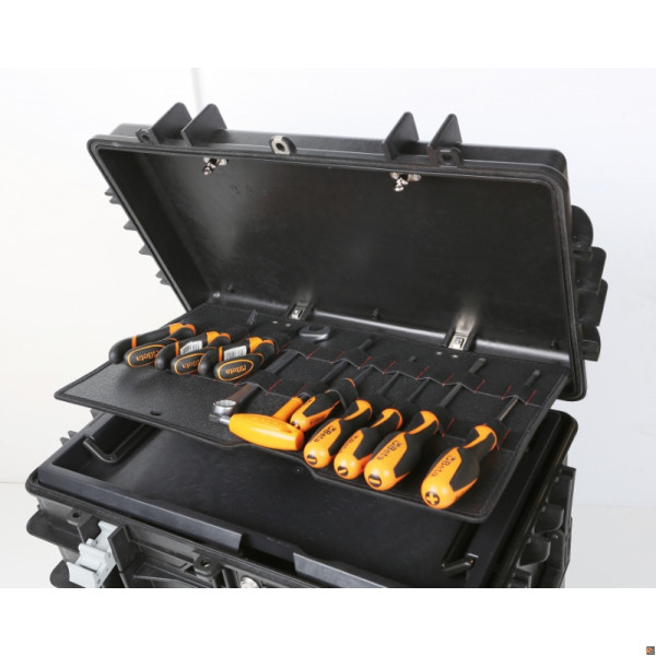 TROLLEY C14 CON ASSORTIMENTO DI 109 UTENSILI 2114 VU/M BETA UTENSILI 021141011