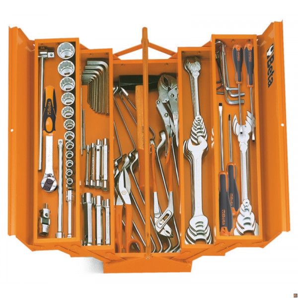 CESTELLO C20 CON ASSORTIMENTO DI 49 UTENSILI VU/2 BETA UTENSILI 021201061