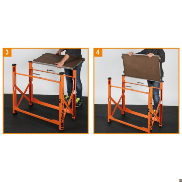 C56PL O BANCO PIEGHEVOLE ORANGE LIGHT BETA UTENSILI 056000021