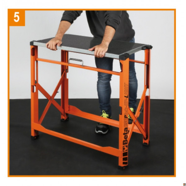 C56PL O BANCO PIEGHEVOLE ORANGE LIGHT BETA UTENSILI 056000021