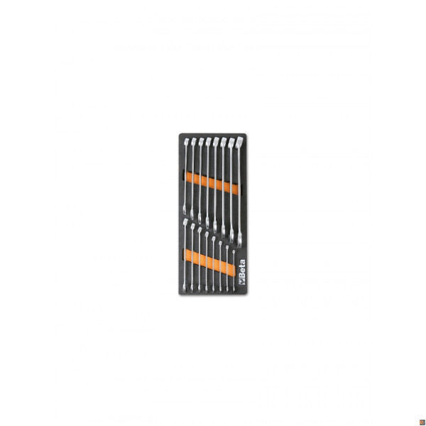 M05 TERMOFORMATO MORBIDO CON 16 CHIAVI COMBINATE BETA UTENSILI 024500005