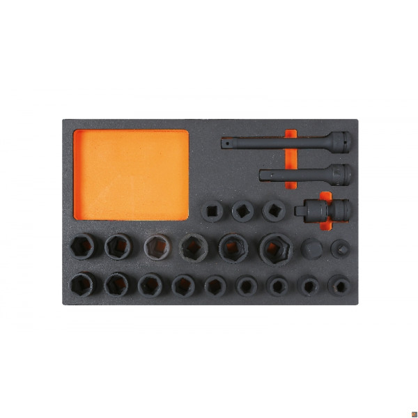 M127 TERMOFORMATO MORBIDO CON SERIE 23 UTENSILI 3/4" BETA UTENSILI 024500127