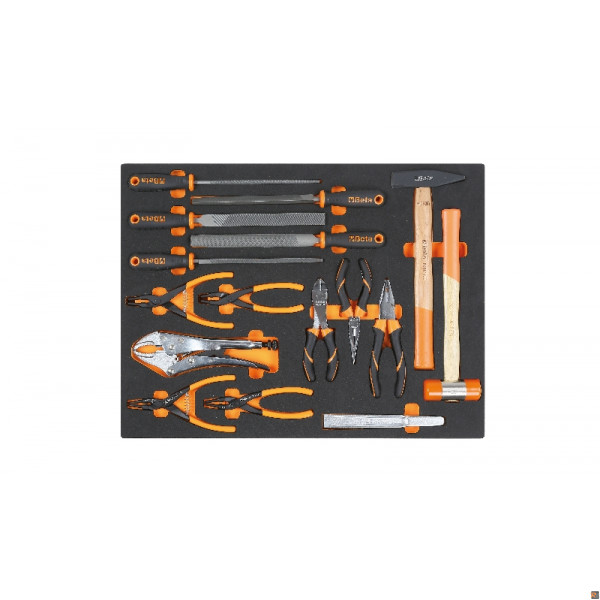 MB65 TERMOFORMATO MORBIDO CON 16 UTENSILI BETA 024504265