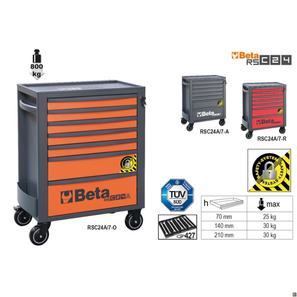 CASS. ANTIRIB. 7 DRAW ORANGE RSC24A/7-O BETA 024004171