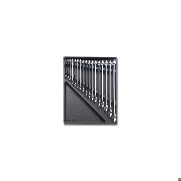 T01 TERMOFORMATO RIGIDO IN ABS CON 17 CHIAVI COMBINATE BETA UTENSILI 024240001